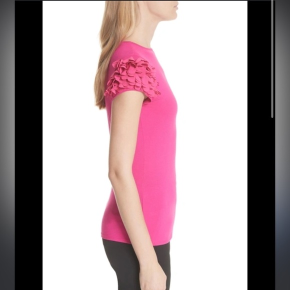 Ted Baker Blere Floral-Appliqué Tee - Picture 3 of 7